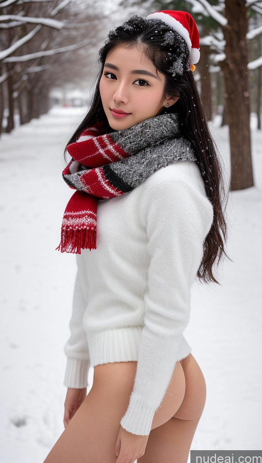 related ai porn images free for Detailed Skin Detail (beta) Long Hair Black Hair Skinny Perfect Body Beautiful Small Tits Small Ass Korean 18 Model Snow Santa Micro Skirt Scarf
