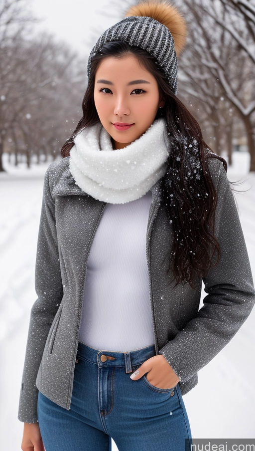 related ai porn images free for Detailed Skin Detail (beta) Long Hair Black Hair Skinny Perfect Body Beautiful Small Tits Small Ass Korean 18 Model Snow Spandex Jeans Fur Scarf Sweater Jacket