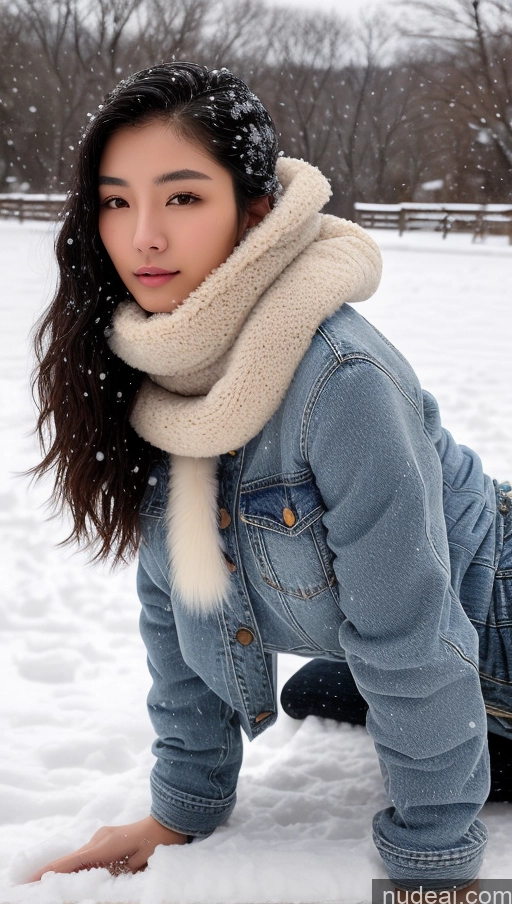 related ai porn images free for Detailed Skin Detail (beta) Long Hair Black Hair Skinny Perfect Body Beautiful Small Tits Small Ass Korean 18 Model Snow On Back Jeans Fur Scarf Sweater Jacket