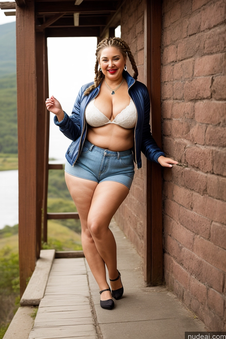 related ai porn images free for Milf Busty Beautiful Big Ass Chubby Thick Fat Big Hips 80s Laughing Braided Lipstick Jacket Perfect Boobs Short Shorts