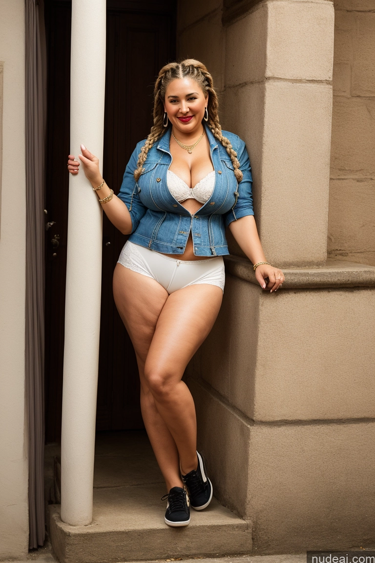 related ai porn images free for Milf Busty Beautiful Big Ass Chubby Thick Fat Big Hips 80s Laughing Braided Lipstick Perfect Boobs Jacket Short Shorts