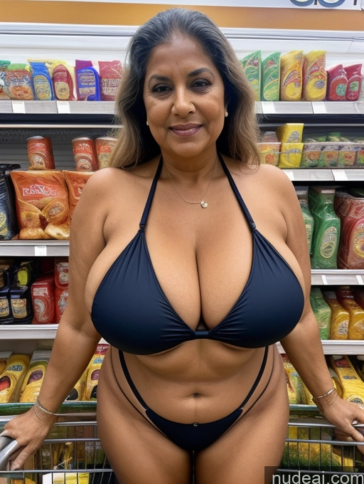 related ai porn images free for One Busty Huge Boobs Thick Tanned Skin Thong Microkini 80s Indian Grocery Milf