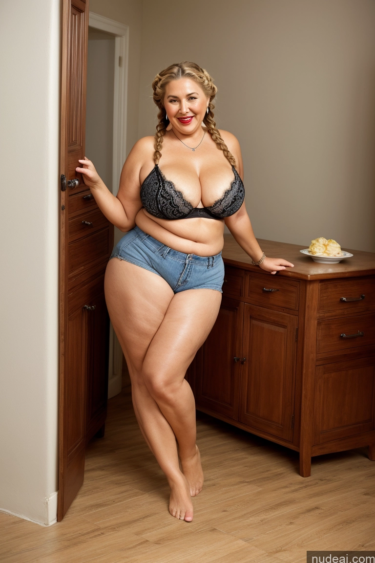related ai porn images free for Milf Busty Beautiful Big Ass Chubby Thick Fat Big Hips 80s Laughing Braided Lipstick Perfect Boobs Short Shorts