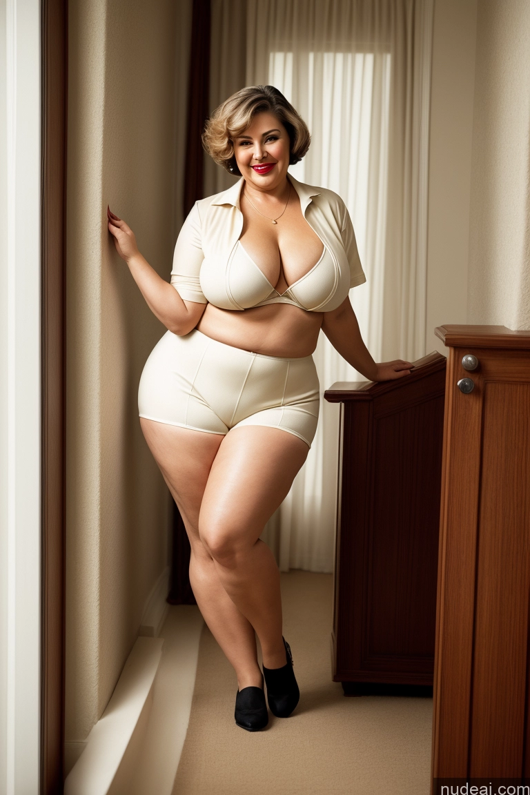 related ai porn images free for Milf Busty Beautiful Big Ass Chubby Thick Fat Big Hips 80s Laughing Lipstick Perfect Boobs Short Shorts Short Hair Jacket
