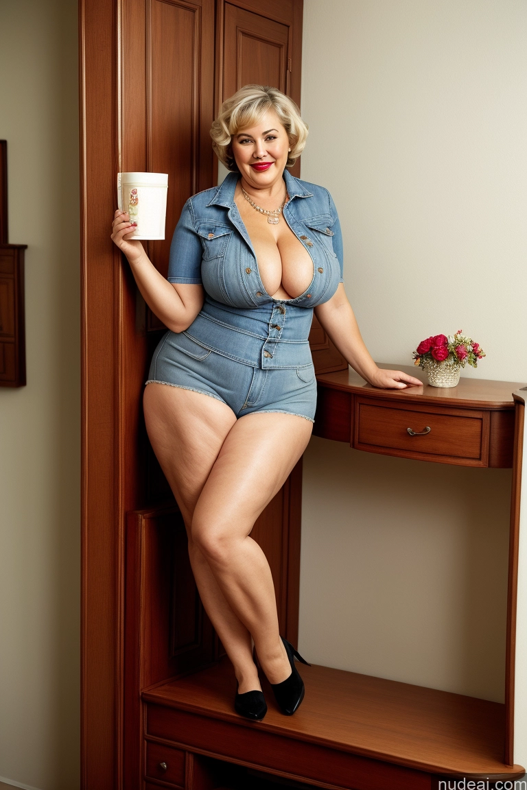 related ai porn images free for Milf Busty Beautiful Big Ass Chubby Thick Fat Big Hips 80s Laughing Lipstick Perfect Boobs Short Shorts Short Hair Jacket