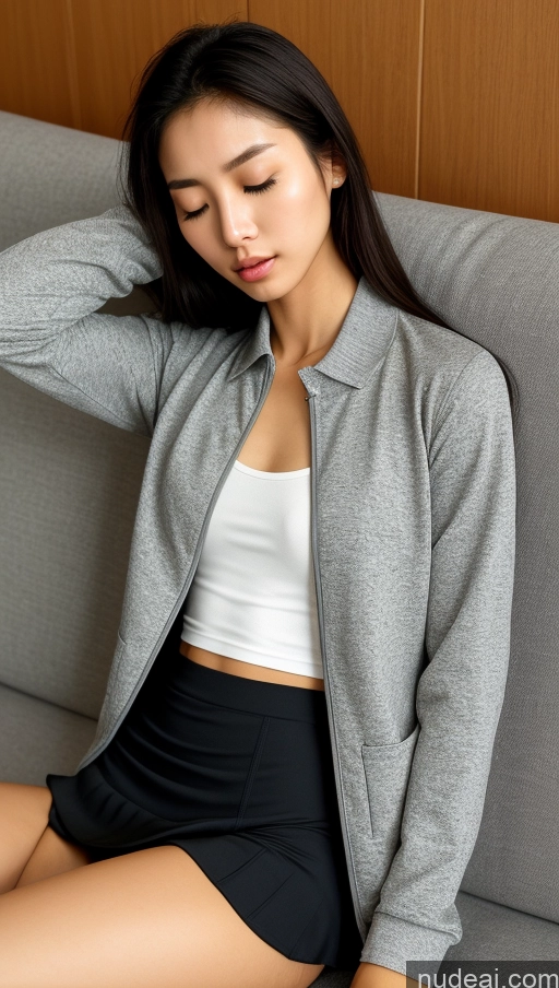related ai porn images free for Detailed Skin Detail (beta) Long Hair Black Hair Skinny Perfect Body Beautiful Small Ass Korean 18 Model Couch Micro Skirt Polo Shirt Spandex Jacket Sleeping Shocked Orgasm