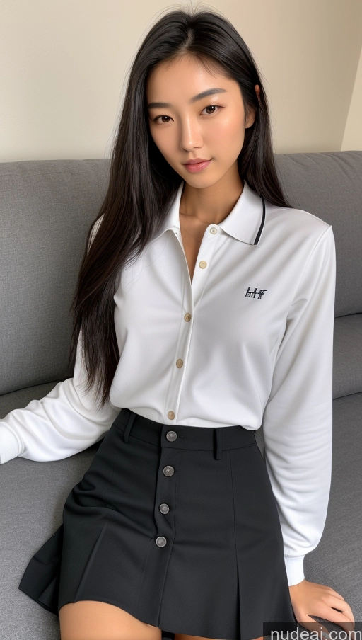 related ai porn images free for Detailed Skin Detail (beta) Long Hair Black Hair Skinny Perfect Body Beautiful Small Ass Korean 18 Model Couch Micro Skirt Polo Shirt Sports Jacket