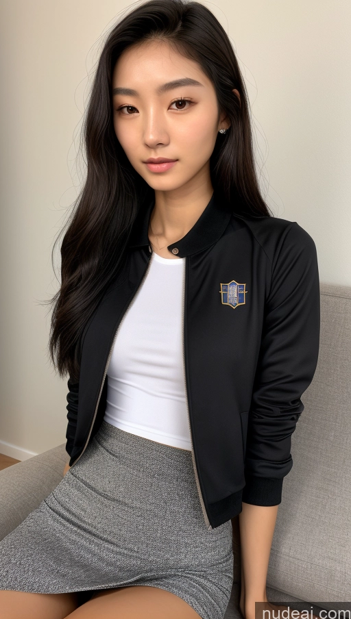 related ai porn images free for Detailed Skin Detail (beta) Long Hair Black Hair Skinny Perfect Body Beautiful Small Tits Small Ass Korean 18 Model Couch Micro Skirt Polo Shirt Spandex Jacket