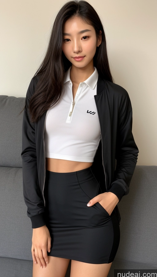 related ai porn images free for Detailed Skin Detail (beta) Long Hair Black Hair Skinny Perfect Body Beautiful Small Tits Small Ass Korean 18 Model Couch Polo Shirt Micro Skirt Spandex Jacket