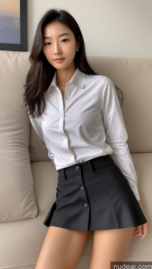 related ai porn images free for Polo Shirt Micro Skirt Jacket Detailed Skin Detail (beta) Long Hair Black Hair Skinny Perfect Body Beautiful Small Tits Small Ass Korean 18 Model Couch