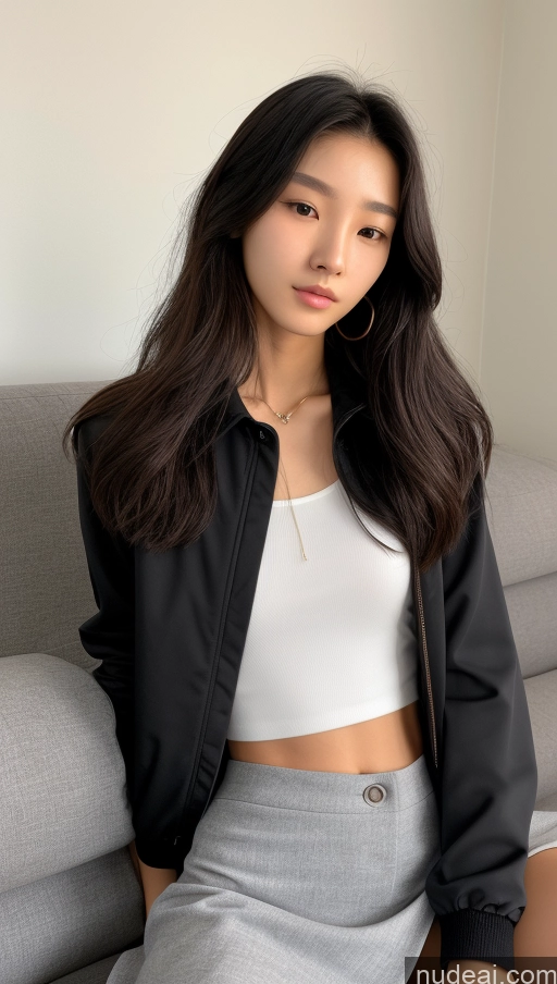 related ai porn images free for Detailed Skin Detail (beta) Long Hair Black Hair Skinny Perfect Body Beautiful Small Tits Small Ass Korean 18 Model Couch Polo Shirt Micro Skirt Sports Jacket
