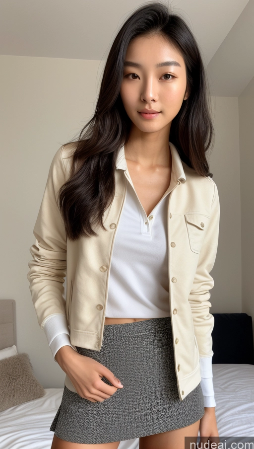 related ai porn images free for Detailed Skin Detail (beta) Long Hair Black Hair Skinny Perfect Body Beautiful Small Tits Small Ass Korean 18 Model Casual Micro Skirt Polo Shirt Jacket Bedroom