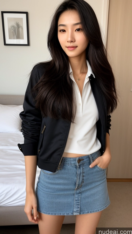 related ai porn images free for Detailed Skin Detail (beta) Long Hair Black Hair Skinny Perfect Body Beautiful Small Tits Small Ass Korean 18 Model Casual Micro Skirt Polo Shirt Jacket Bedroom