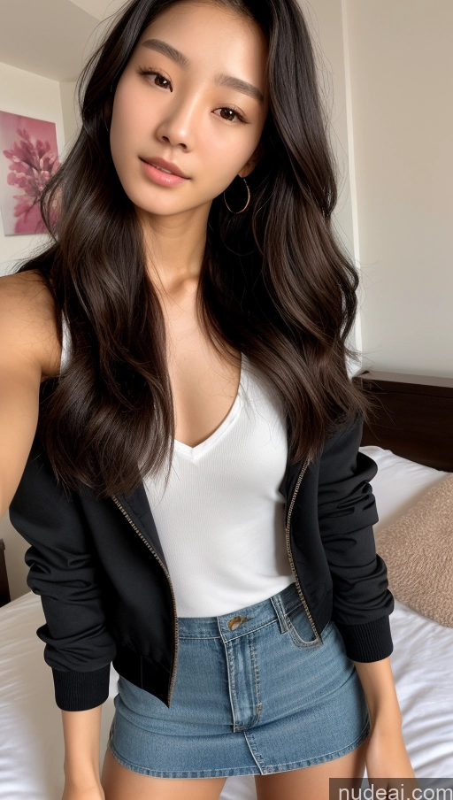 related ai porn images free for Detailed Skin Detail (beta) Long Hair Black Hair Skinny Perfect Body Beautiful Small Tits Small Ass Korean 18 Model Casual Micro Skirt Polo Shirt Jacket Bedroom