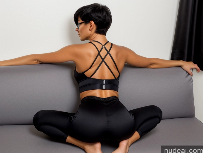 related ai porn images free for Casual Chemise Busty Short Czech Satin Spandex Yoga Pants Couch Glasses Black Hair Pixie Cleavage Back View Spreading Legs Big Ass 50s One Stylish