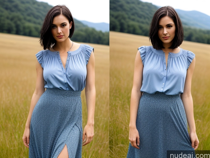 related ai porn images free for Model Perfect Boobs Beautiful Skinny Perfect Body Oiled Body 20s Serious Orgasm Shocked Black Hair Bobcut German Meadow Blouse Casual Dress Long Skirt Detailed Deep Blue Eyes Clitoris