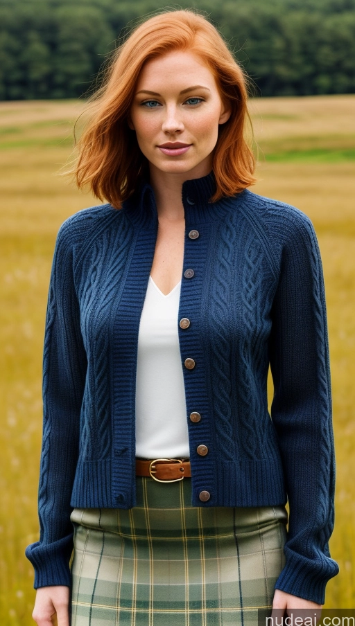 related ai porn images free for Woman Beautiful Perfect Body Orgasm Ginger Bobcut Irish Skin Detail (beta) Meadow Dress Jacket Kilt Sweater Transparent Detailed Prayhands, Interlocked Fingers, Own Hands Together Sexy Face Deep Blue Eyes Dynamic View