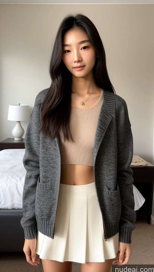 related ai porn images free for Detailed Skin Detail (beta) Long Hair Black Hair Skinny Perfect Body Beautiful Small Tits Small Ass Korean 18 Model Bedroom Micro Skirt Sweater Jacket