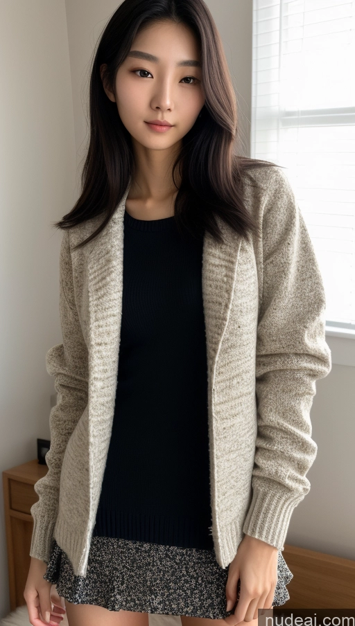 related ai porn images free for Detailed Skin Detail (beta) Long Hair Black Hair Skinny Perfect Body Beautiful Small Tits Small Ass Korean 18 Model Bedroom Micro Skirt Sweater Jacket