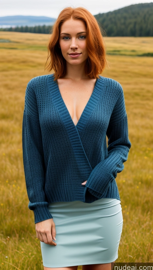 related ai porn images free for Woman Beautiful Perfect Body Orgasm Ginger Bobcut Irish Skin Detail (beta) Meadow Dress Jacket Kilt Sweater Transparent Detailed Prayhands, Interlocked Fingers, Own Hands Together Sexy Face Deep Blue Eyes Dynamic View Spread Pussy