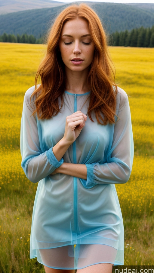 related ai porn images free for Woman Beautiful Perfect Body Orgasm Ginger Bobcut Irish Skin Detail (beta) Meadow Dress Jacket Kilt Sweater Transparent Detailed Prayhands, Interlocked Fingers, Own Hands Together Sexy Face Deep Blue Eyes Dynamic View Shocked