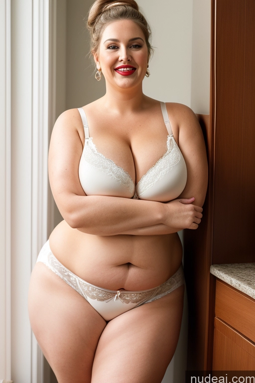 related ai porn images free for Busty Beautiful Big Ass Chubby Thick Fat Big Hips Lipstick 80s Hair Bun Milf Panties Bra Cleavage Huge Boobs Laughing Fairer Skin