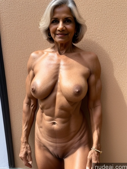 related ai porn images free for Milf Beautiful Perfect Boobs Abs Muscular Indian Nude Front View 70s