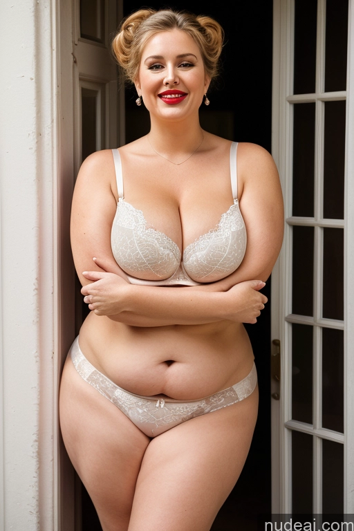 related ai porn images free for Busty Beautiful Big Ass Chubby Thick Fat Big Hips Lipstick 80s Hair Bun Milf Panties Bra Cleavage Huge Boobs Fairer Skin Laughing Street