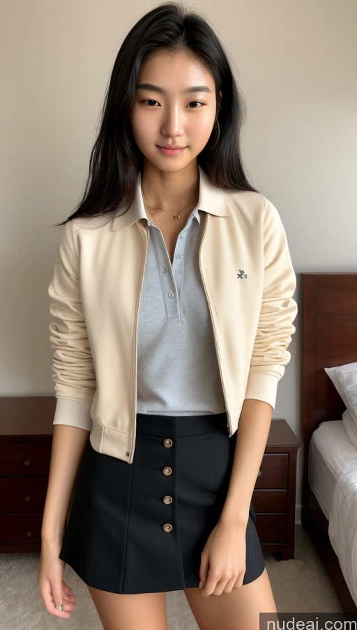 related ai porn images free for Detailed Skin Detail (beta) Long Hair Black Hair Skinny Perfect Body Beautiful Small Tits Small Ass Pubic Hair Korean 18 Model Bedroom Sleeping Polo Shirt Micro Skirt Jacket