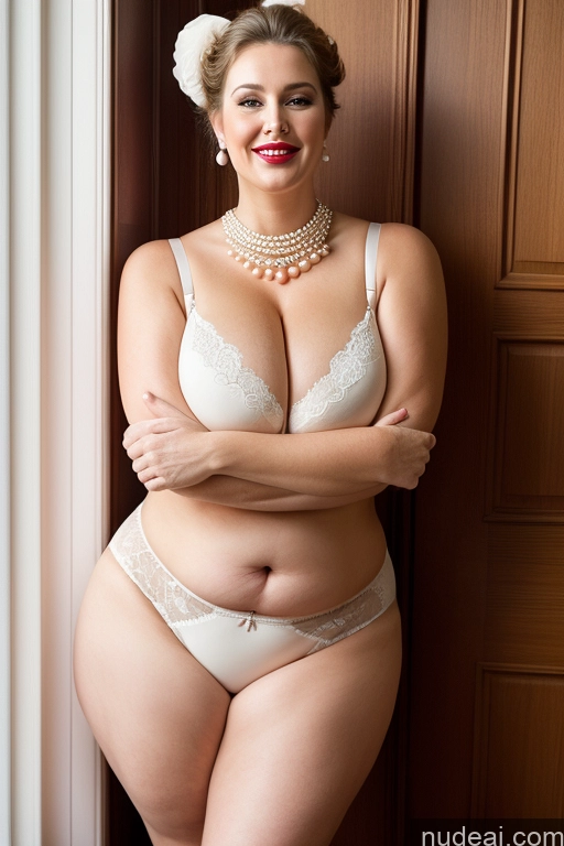 related ai porn images free for Busty Beautiful Big Ass Chubby Thick Fat Big Hips Lipstick 80s Hair Bun Milf Panties Bra Cleavage Huge Boobs Fairer Skin Laughing Pearl Jewelry