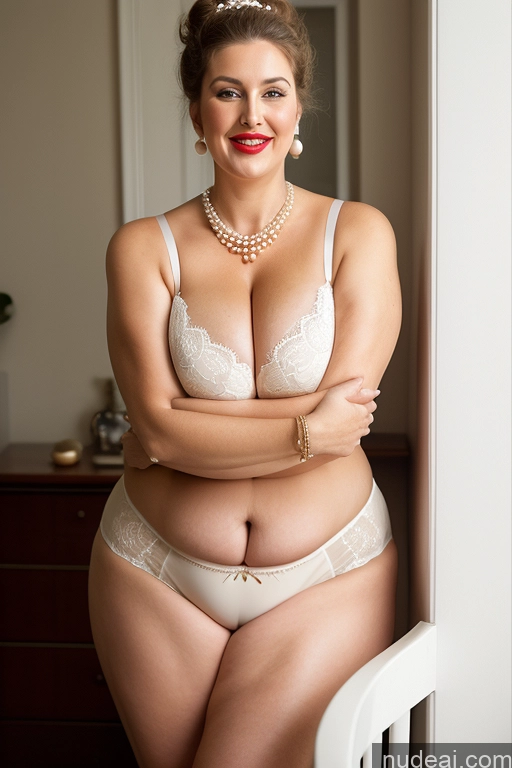 related ai porn images free for Busty Beautiful Big Ass Chubby Thick Fat Big Hips Lipstick 80s Hair Bun Milf Panties Bra Cleavage Huge Boobs Fairer Skin Laughing Pearl Jewelry