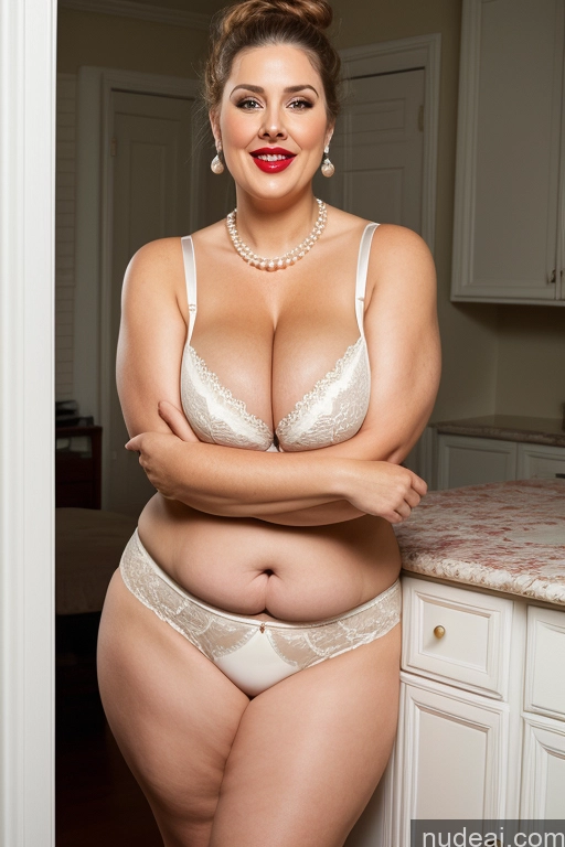 related ai porn images free for Busty Beautiful Big Ass Chubby Thick Fat Big Hips Lipstick 80s Hair Bun Milf Panties Bra Cleavage Huge Boobs Fairer Skin Laughing Pearl Jewelry