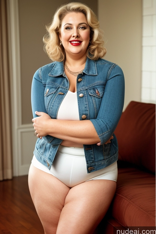 related ai porn images free for Milf Busty Beautiful Big Ass Lipstick Thick Chubby Fat Big Hips Fairer Skin Laughing Short Shorts 80s Jacket Shirt Huge Boobs