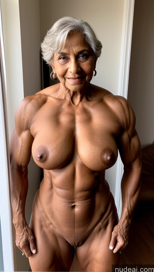 related ai porn images free for Muscular Abs Indian Front View Nude Tanned Skin Bodybuilder Perfect Boobs 80s