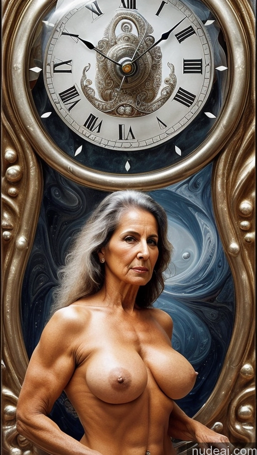 related ai porn images free for Milf Busty Muscular Abs Front View Nude Indian Long Hair 80s Surrealist