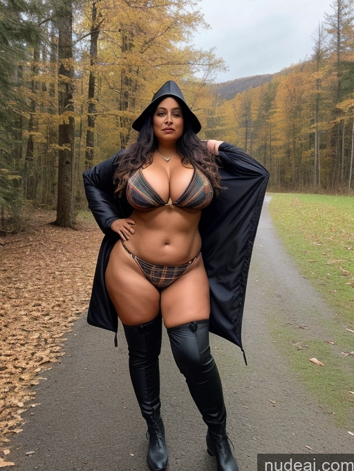 related ai porn images free for One Busty Huge Boobs Thick Tanned Skin Front View Microkini Thong Native American 60s Lumberjack Parka Witch