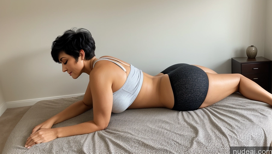 related ai porn images free for 60s Busty Pixie Back View Big Hips Shirt Black Hair Bedroom Big Ass Plank