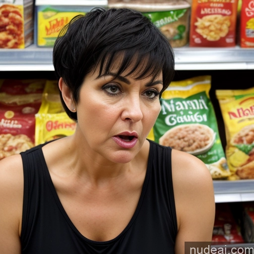 related ai porn images free for 60s Busty Pixie Black Hair Big Ass Angry German Tall Jumpsuit Stylish Grocery Long Skirt Bending Over Close-up View Shocked