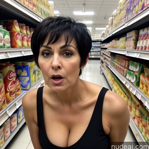 related ai porn images free for 60s Busty Pixie Black Hair Big Ass Angry German Tall Jumpsuit Stylish Long Skirt Bending Over Close-up View Shocked Grocery