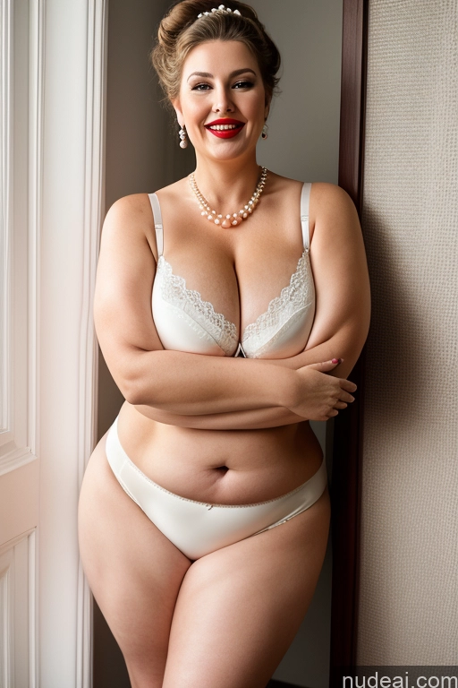 related ai porn images free for Busty Big Ass Chubby Thick Fat Big Hips Lipstick 80s Hair Bun Milf Panties Bra Cleavage Huge Boobs Pearl Jewelry Beautiful Fairer Skin Laughing