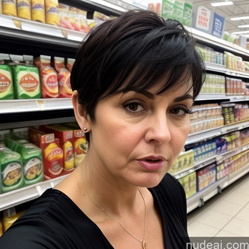 related ai porn images free for 60s German Black Hair Pixie Busty Tall Big Ass Perfect Boobs Angry Shocked Jumpsuit Long Skirt Stylish Close-up View Grocery