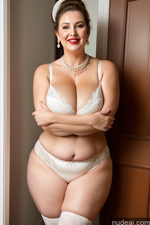 related ai porn images free for Busty Big Ass Chubby Thick Fat Big Hips Lipstick 80s Hair Bun Milf Panties Bra Cleavage Huge Boobs Pearl Jewelry Beautiful Fairer Skin Laughing