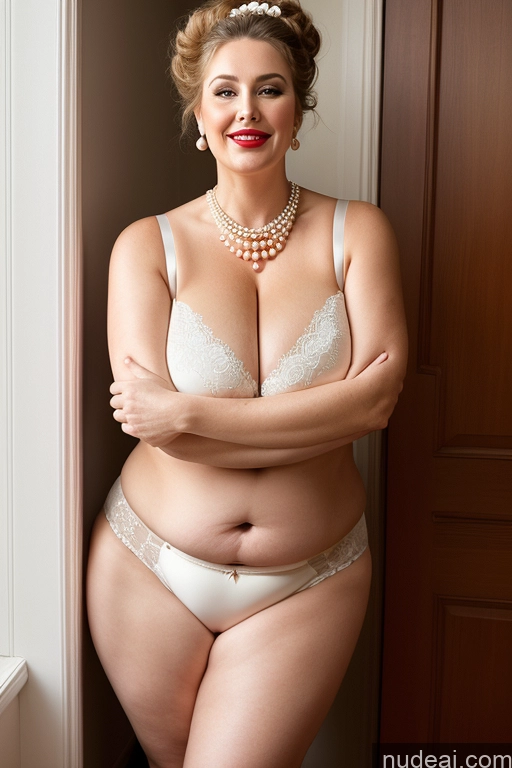 related ai porn images free for Busty Big Ass Chubby Thick Fat Big Hips Lipstick 80s Hair Bun Milf Panties Bra Cleavage Huge Boobs Pearl Jewelry Beautiful Fairer Skin Laughing