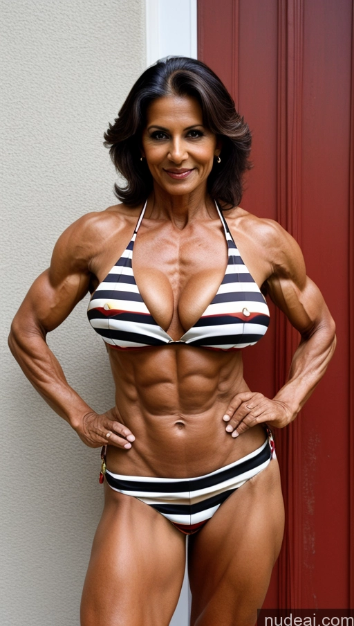 related ai porn images free for Tanned Skin 60s Indian Front View Milf Muscular Abs Perfect Boobs Harlequin