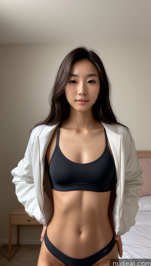 related ai porn images free for Detailed Skin Detail (beta) Long Hair Black Hair Short Skinny Perfect Body Beautiful Small Tits Small Ass Korean 18 Model Bedroom Sports Bra Jacket