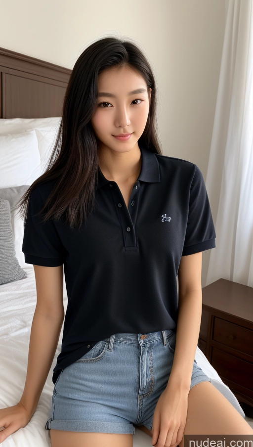 related ai porn images free for Detailed Skin Detail (beta) Long Hair Black Hair Short Skinny Perfect Body Beautiful Small Tits Small Ass Korean 18 Model Bedroom Polo Shirt Jeans