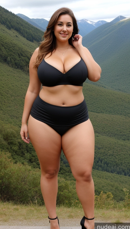 related ai porn images free for Busty Big Ass Big Hips Chubby Abs Thick Fat Long Legs Tall Perfect Boobs Mini Skirt Partially Nude Detailed High Heels Mountains 30s