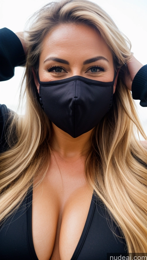 related ai porn images free for Milf Several Perfect Boobs Beautiful Big Ass Abs Perfect Body Pubic Hair 40s Happy Shocked Sexy Face Seductive Blonde Long Hair German Film Photo Ninja Face Mask Bright Lighting Detailed Jumping Close-up View Street