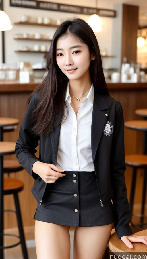 related ai porn images free for Detailed Skin Detail (beta) Long Hair Black Hair Short Skinny Perfect Body Beautiful Small Tits Small Ass Korean 18 Model Cafe Polo Shirt Micro Skirt Jacket