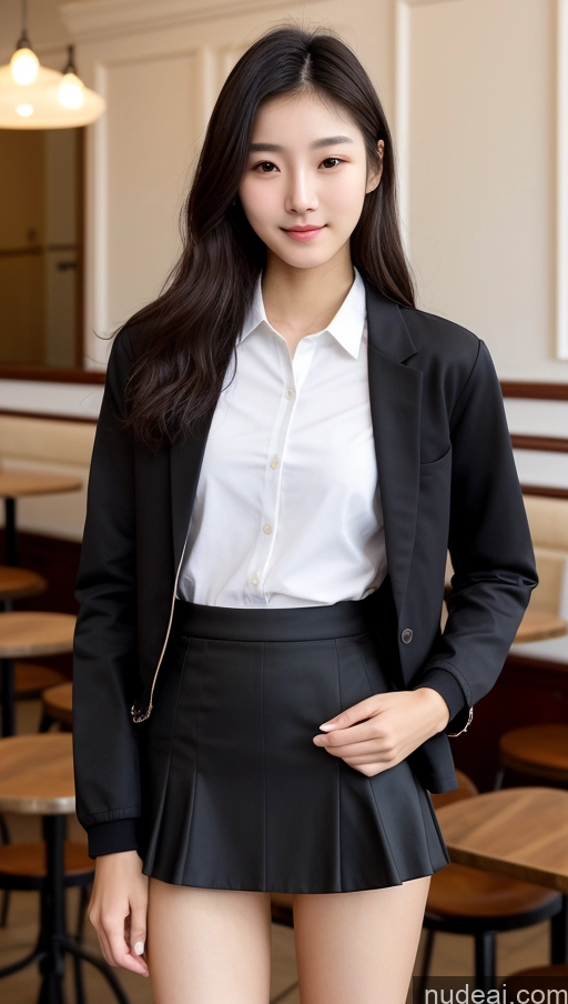 related ai porn images free for Detailed Skin Detail (beta) Long Hair Black Hair Short Skinny Perfect Body Beautiful Small Tits Small Ass Korean 18 Model Cafe Polo Shirt Micro Skirt Jacket